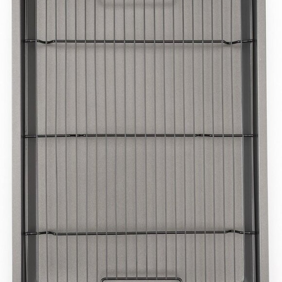 15” x 10.5” Nonstick Carbon Steel Baking Pan & Raised Wire Rack – Pizza Crisper, - Picture 1 of 10